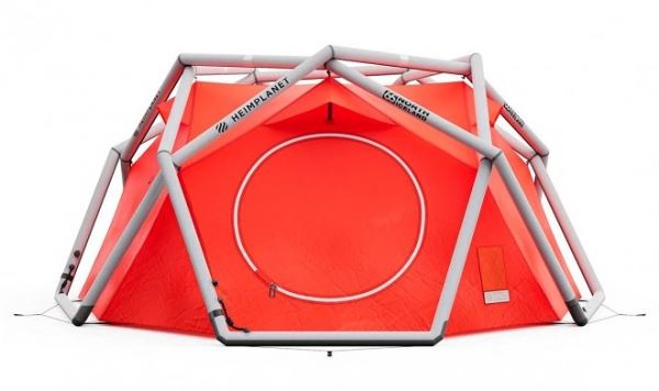 Надувная палатка Cave XL от Heimplanet выдержит самый суровый шторм