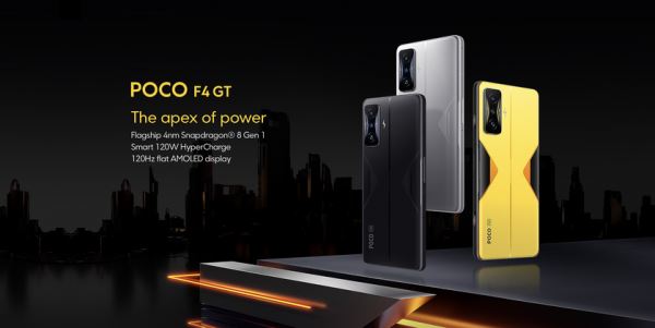 <br />
						POCO F4 GT: игровой смартфон с чипом Snapdragon 8 Gen 1 и зарядкой на 120 Вт за 500 евро<br />
					