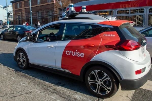 Полиция Сан-Франциско остановила автономный автомобиль Cruise