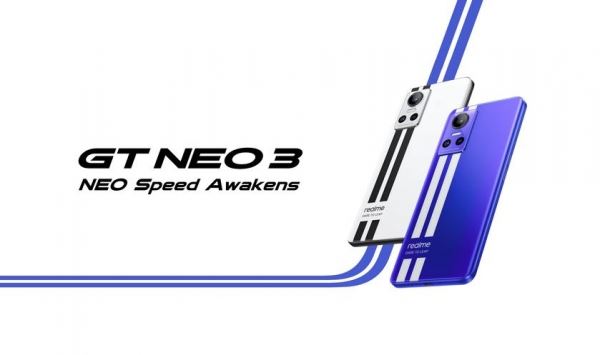 realme GT Neo 3 с чипом MediaTek Dimensity 8100 и быстрой зарядкой на 150 Вт вышел за пределами Китая
